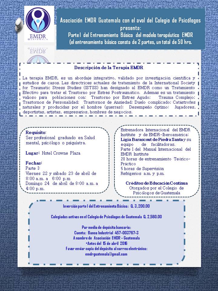 Entrenamiento Básico, parte I