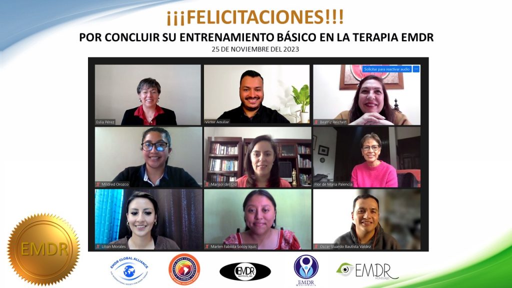 Entrenamiento Básico EMDR finalizado en noviembre 2023