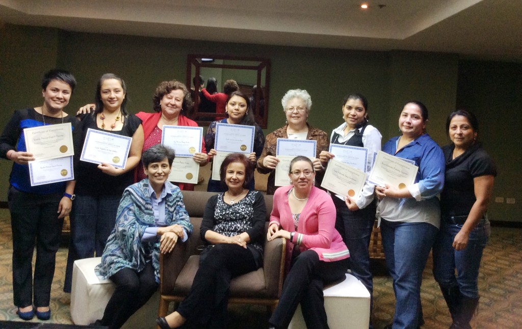 Entrenamiento la terapia EMDR de marzo y mayo 2015