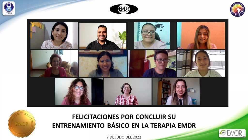 Entrenamiento Básico EMDR finalizado en julio 2022